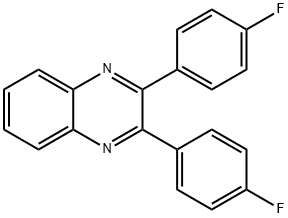 2,3-bis(4-fluorophenyl)quinoxaline,148186-43-0,结构式