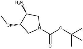 (3R,4S)-3-Amino-4-methoxy-pyrrolidine-1-carboxylic acid tert-butyl ester|(3R,4S)-3-氨基-4-甲氧基吡咯烷-1-羧酸叔丁酯