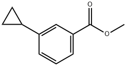 3-环丙基苯甲酸甲酯,148438-02-2,结构式