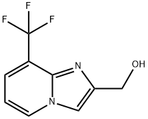 (8-Trifluoromethyl-imidazo[1,2-a]pyridin-2-yl)-methanol Struktur