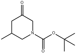 1-BOC-5-甲基-3-哌啶酮,1509382-47-1,结构式