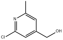 (2-chloro-6-methylpyridin-4-yl)methanol 化学構造式