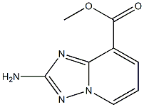 Methyl 2-amino-[1,2,4]triazolo[1,5-a]pyridine-8-carboxylate Structure