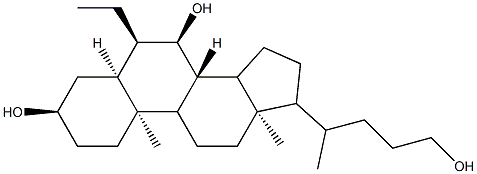 Obeticholic Acid Impurity 13 Structure