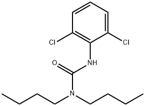 1,1-DIBUTYL-3-(2,6-DICHLOROPHENYL)UREA Struktur