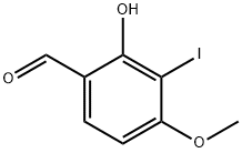 2-Hydroxy-3-iodo-4-methoxy-benzaldehyde Struktur
