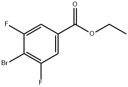 ethyl 4-bromo-3,5-difluorobenzoate, 1562995-70-3, 结构式