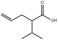2-isopropylpent-4-enoic acid Struktur