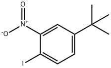 4-Iodo-3-nitro-tert-butylbenzene Struktur