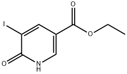 5-碘-6-氧代-1,6-二氢吡啶-3-羧酸乙酯,160729-80-6,结构式