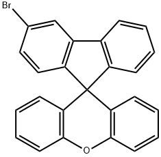 3-溴螺环[芴-9,9-氧杂蒽],1609484-28-7,结构式