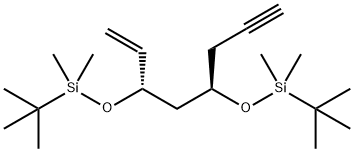 (5R,7S)-2,2,3,3,9,9,10,10八甲基-5-(丙-2-炔基)-7-乙烯基-4,8-二氧杂-3,9-二硅杂十一烷,161055-41-0,结构式