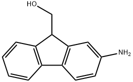 2-Amino-9-hydroxymethylfluorene Structure