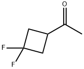 1-(3,3-DIFLUOROCYCLOBUTYL)ETHAN-1-ONE, 1621223-57-1, 结构式