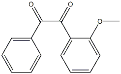 1-(2-甲氧苯基)-2-苯基乙烷-1,2-二酮, 16216-14-1, 结构式