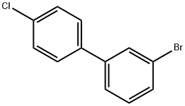 3-ブロモ-4'-クロロ-1,1'-ビフェニル 化学構造式