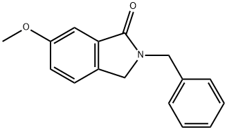2-benzyl-6-methoxyisoindolin-1-one Structure