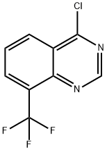 4-Chloro-8-(trifluoromethyl)quinazoline Struktur