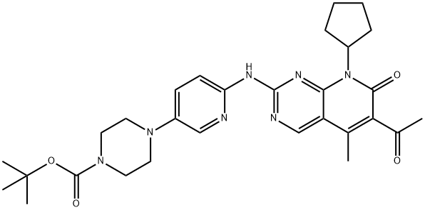 PALBOCICLIB杂质B 结构式