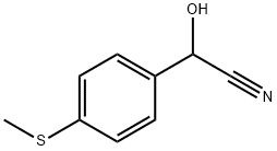 2-hydroxy-2-(4-(methylthio)phenyl)acetonitrile,167173-31-1,结构式