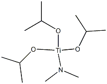 Tris(i-propoxy)dimethylaminotitanium, 97% Struktur