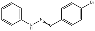 4-ブロモベンズアルデヒドフェニルヒドラゾン 化学構造式