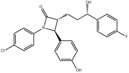 (3R,4S)-1-(4-chlorophenyl)-3-((S)-3-(4-fluorophenyl)-3-hydroxypropyl)-4-(4-hydroxyphenyl)azetidin-2-one|依折麦布杂质J