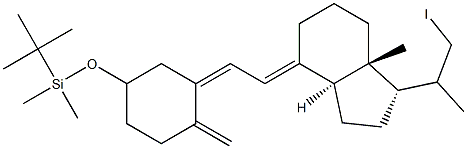 170081-45-5 tert-Butyl-(3-{2-[1-(2-iodo-1-methyl-ethyl)-7a-methyl-octahydro-inden-
4-ylidene]-ethylidene}-4-methylene-cyclohexyloxy)-dimethyl-silane