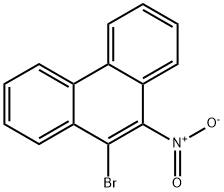9-bromo-10-nitrophenanthrene Struktur
