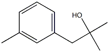 2-甲基-1-(3-甲基苯基)丙-2-醇, 1754-70-7, 结构式