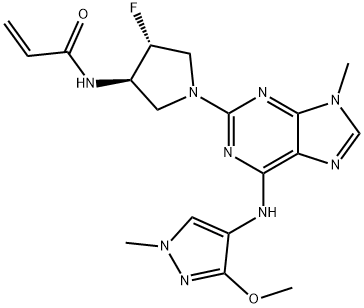 マベレルチニブ 化学構造式
