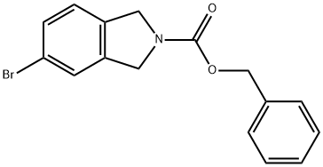 5-Bromo-1,3-dihydro-isoindole-2-carboxylic acid benzyl ester|2H-ISOINDOLE-2-CARBOXYLIC ACID, 5-BROMO-1,3-DIHYDRO-, PHENYLMETHYLESTER