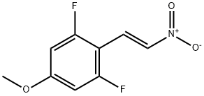 (E)-1,3-difluoro-5-methoxy-2-(2-nitrovinyl)benzene Structure