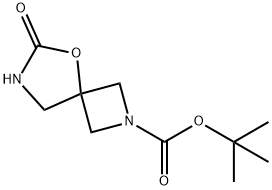 叔丁基 6-氧代-5-氧杂-2,7-二氮杂螺[3.4]辛烷-2-羧酸盐, 1799438-98-4, 结构式