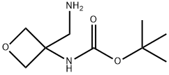 tert-Butyl (3-(aminomethyl)oxetan-3-yl)carbamate, 1802048-96-9, 结构式