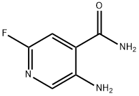5-氨基-2-氟异烟酰胺, 1804146-12-0, 结构式