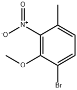 2-硝基-3-甲基-6-溴苯甲醚, 1805469-84-4, 结构式