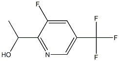 1-(3-fluoro-5-(trifluoromethyl)pyridine-2-yl)ethan-1-ol Structure