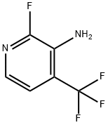 2-氟-3-氨基-4-三氟甲基吡啶, 1807020-38-7, 结构式