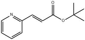 (E)-Tert-Butyl 3-(Pyridin-2-Yl)Acrylate Structure