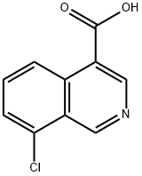 8-chloroisoquinoline-4-carboxylic acid Structure