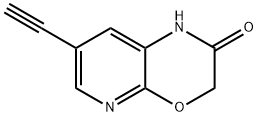 7-Ethynyl-1H-pyrido[2,3-b][1,4]oxazin-2(3H)-one Struktur
