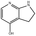2,3-二氢-1H-吡咯并[2,3-B]吡啶-4-醇, 1824145-72-3, 结构式