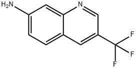 3-(trifluoromethyl)quinolin-7-amine Structure