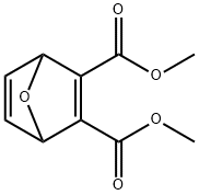 7-オキサビシクロ[2.2.1]ヘプタ-2,5-ジエン-2,3-ジカルボン酸ジメチル 化学構造式