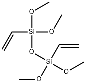 1,3-二乙烯基-1,1,3,3-四甲氧基二硅氧烷 结构式