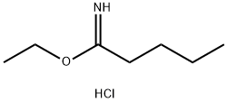 ethyl pentanimidate hydrochloride, 18542-63-7, 结构式