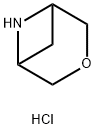 3-oxa-6-azabicyclo[3.1.1]heptane hydrochloride, 1860028-23-4, 结构式