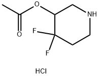 1881331-81-2 4,4-difluoropiperidin-3-yl acetate hydrochloride