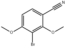 3-Bromo-2,4-dimethoxybenzonitrile Structure